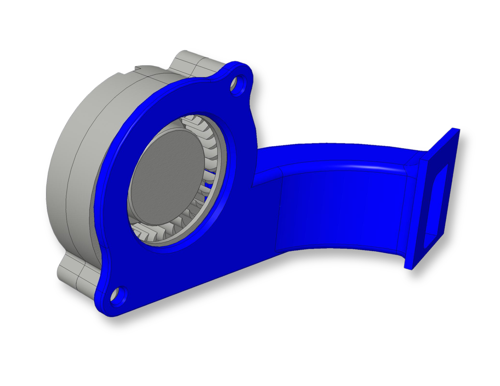 5015 Fan Duct Ender 3 Test Part Mario Sultan Designs